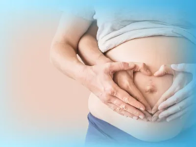 Healthy IVF pregnancy