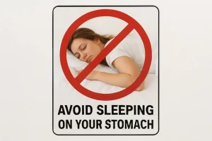Avoid Sleeping on Your Stomach