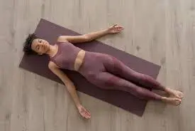 lying on your back