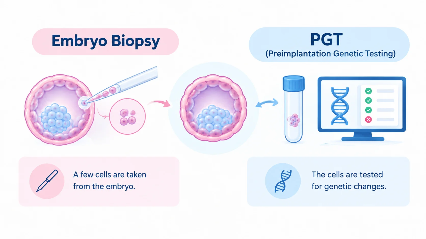 What Is Embryo Biopsy, and How Is It Different From PGT